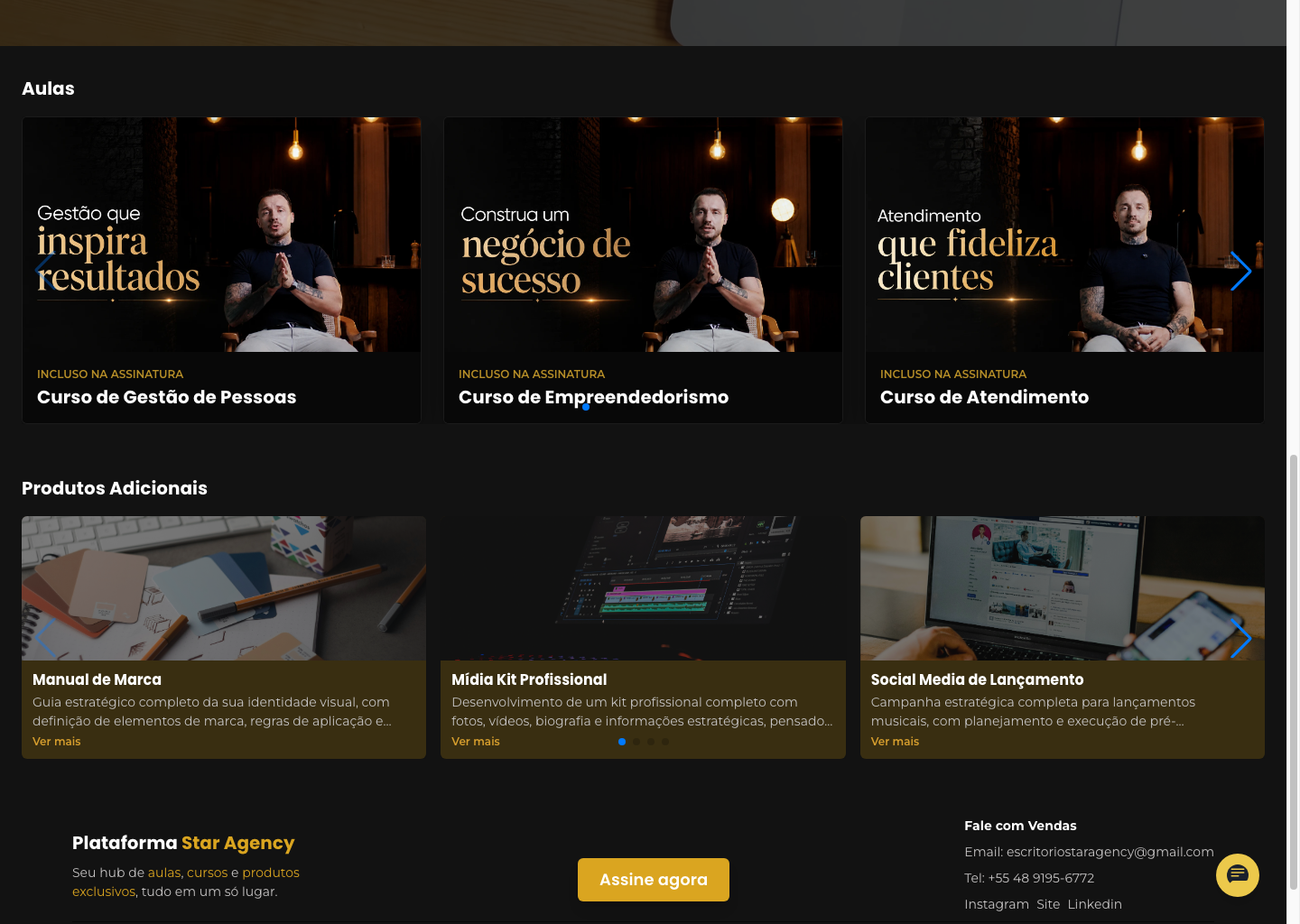 Plataforma Star: mapa de casas de show e cursos para artistas